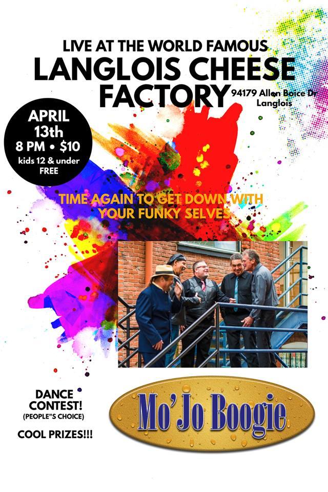 Mo' Jo Boogie to World Famous Langlois Oregon